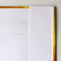 Banner gesäumt(ohne Ösen)