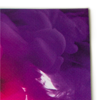 Banner glatt auf Formatgeschnitten