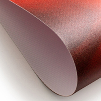 Banner glatt auf Formatgeschnitten