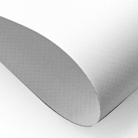 Banner glatt auf Formatgeschnitten