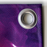 Banner gesäumt undgeöst