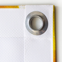 Banner gesäumt undgeöst