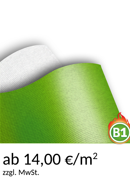 Satin mit Brandschutzzertifizierung (B1) ab 14,00 €/m²